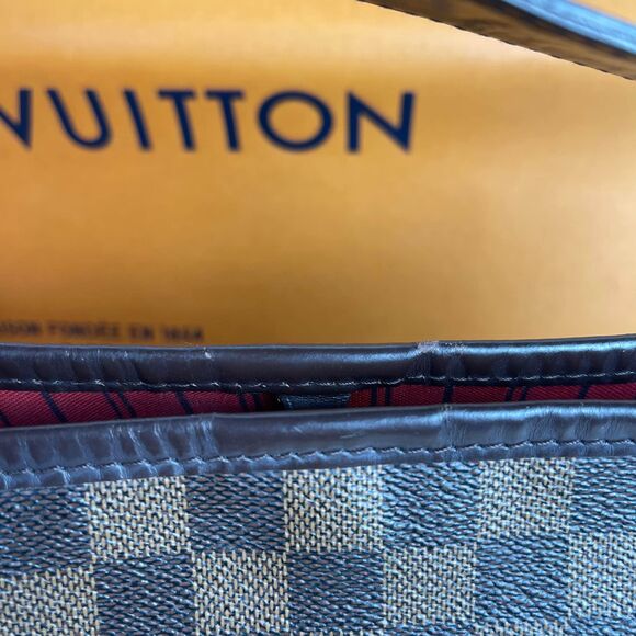 Louis Vuitton Damier Ebene Delightful PM Canvas Semi Shoulder Handbag N41459 - Picture 3 of 9